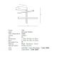 Lustre aplicate - Lustra aplicata LED design liniar X-LIne negru
