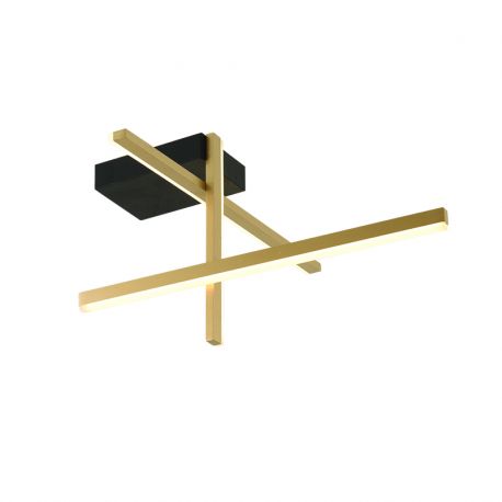 Lustre aplicate - Lustra aplicata LED design liniar X-LIne auriu