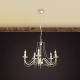 Candelabre, Lustre - Candelabru design rustic cu 5 brate Vela, ivory