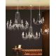 Candelabre, Lustre - Candelabru design rustic cu 12 brate Vela, ivory