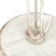 Lampadare - Lampadar design rustic cu 3 brate Vela, ivory