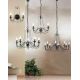 Lampadare - Lampadar design rustic cu 3 brate Vela, Antik