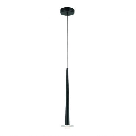 Pendule, Lustre suspendate - Pendul LED, Lustra suspendata moderna STORM negru/ marmura alba