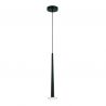 Pendul LED, Lustra suspendata moderna STORM negru/ marmura alba