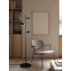 Pendule, Lustre suspendate - Lampadar, lampa de podea design modern Nomi negru
