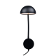 Aplice, corpuri de iluminat pentru pereti - Aplica de perete flexibila design modern Nomi negru