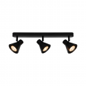 Plafoniera cu 3 spoturi directionabile design modern Eik 2 negru