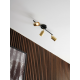 Plafoniere cu spoturi, Spoturi aplicate - Plafoniera cu 3 spoturi directionabile design modern Explore 3 alama