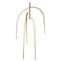 Lustra LED design modern Lora auriu