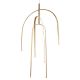 Lustra LED design modern Lora auriu
