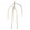 Lustra LED design modern Lora auriu