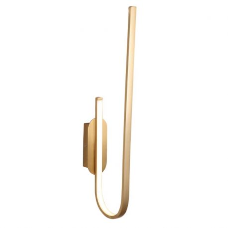 Aplice, corpuri de iluminat pentru pereti - Aplica de perete LED design modern Lora auriu