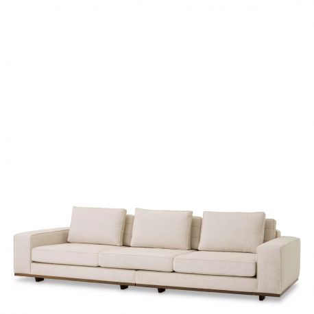 Canapele - Canapea 3 locuri eleganta design LUX Aurora L, Nuoro beige