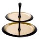 Parfumuri de camera, Idei cadouri, Obiecte decorative - Suport prajituri, Doua platouri etajate design LUX Gitano S