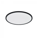 Plafoniera LED design slim, 3-step MOODMAKER, 2700K, Oja 42 negru