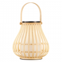 Lampa LED portabila pentru exterior, solara cu baterii IP44 LEO natur