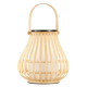 Lampi decorative si solare - Lampa LED portabila pentru exterior, solara cu baterii IP44 LEO natur