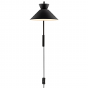 Aplica de perete design modern Dial negru