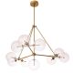 Candelabre, Lustre - Lustra 10 surse de lumina design LUX Bermude