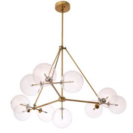 Candelabre, Lustre - Lustra 10 surse de lumina design LUX Bermude