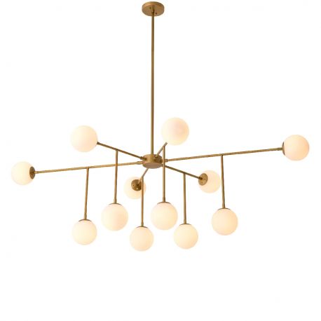 Candelabre, Lustre - Lustra moderna cu 12 surse de lumina design LUX Aram