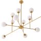 Candelabre, Lustre - Lustra moderna cu 12 surse de lumina design LUX Aram