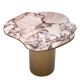 Masute Living - Masuta laterala design LUX cu blat din marmura Shapiro