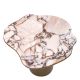 Masute Living - Masuta laterala design LUX cu blat din marmura Shapiro