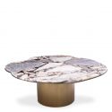 Masuta de cafea design LUX cu blat din marmura Shapiro