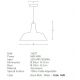 Pendule, Lustre suspendate - Pendul design industrial vintage Katerine