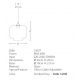 Pendule, Lustre suspendate - Pendul design vintage SMOKED GREY