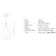 Pendule, Lustre suspendate - Lustra, Pendul design nordic White