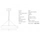 Pendule, Lustre suspendate - Lustra LED suspendata design modern Cora 65cm