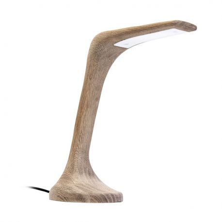 Veioze - Veioza LED dimabila, din lemn design modern Moderna