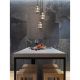 Pendule, Lustre suspendate - Lustra cu 3 pendule design modern WOLLI