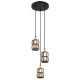 Pendule, Lustre suspendate - Lustra cu 3 pendule design modern WOLLI