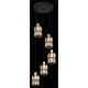 Pendule, Lustre suspendate - Lustra cu 5 pendule design modern WOLLI