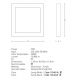 Plafoniere - Plafoniera, lustra LED design modern Veru negru nisipos