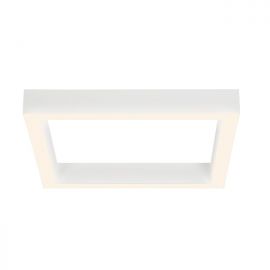 Plafoniere - Plafoniera, lustra LED design modern Veru alb nisipos