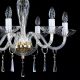 Lustre Cristal Bohemia - Lustra 8 brate Cristal Bohemia Exclusive STEFANIE VIII.