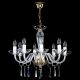 Lustre Cristal Bohemia - Lustra 8 brate Cristal Bohemia Exclusive STEFANIE VIII.