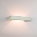 Aplica de perete cu lumina ambientala design modern Gypus alb 32cm