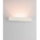 Aplice, corpuri de iluminat pentru pereti - Aplica de perete cu lumina ambientala design modern Gypus alb 20cm