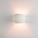 Aplica de perete cu lumina ambientala design modern Gypus alb 15cm
