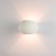 Aplica de perete cu lumina ambientala design modern Gypus alb 15cm