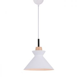 Pendule, Lustre suspendate - Pendul design modern Vague alb mat
