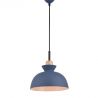 Pendul design modern Palade albastru mat