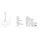 Pendule, Lustre suspendate - Pendul design modern Palade albastru mat