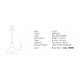 Pendule, Lustre suspendate - Pendul design modern Jabe negru mat