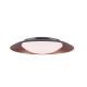Plafoniere - Plafoniera LED design modern Celil negru, cupru 50cm